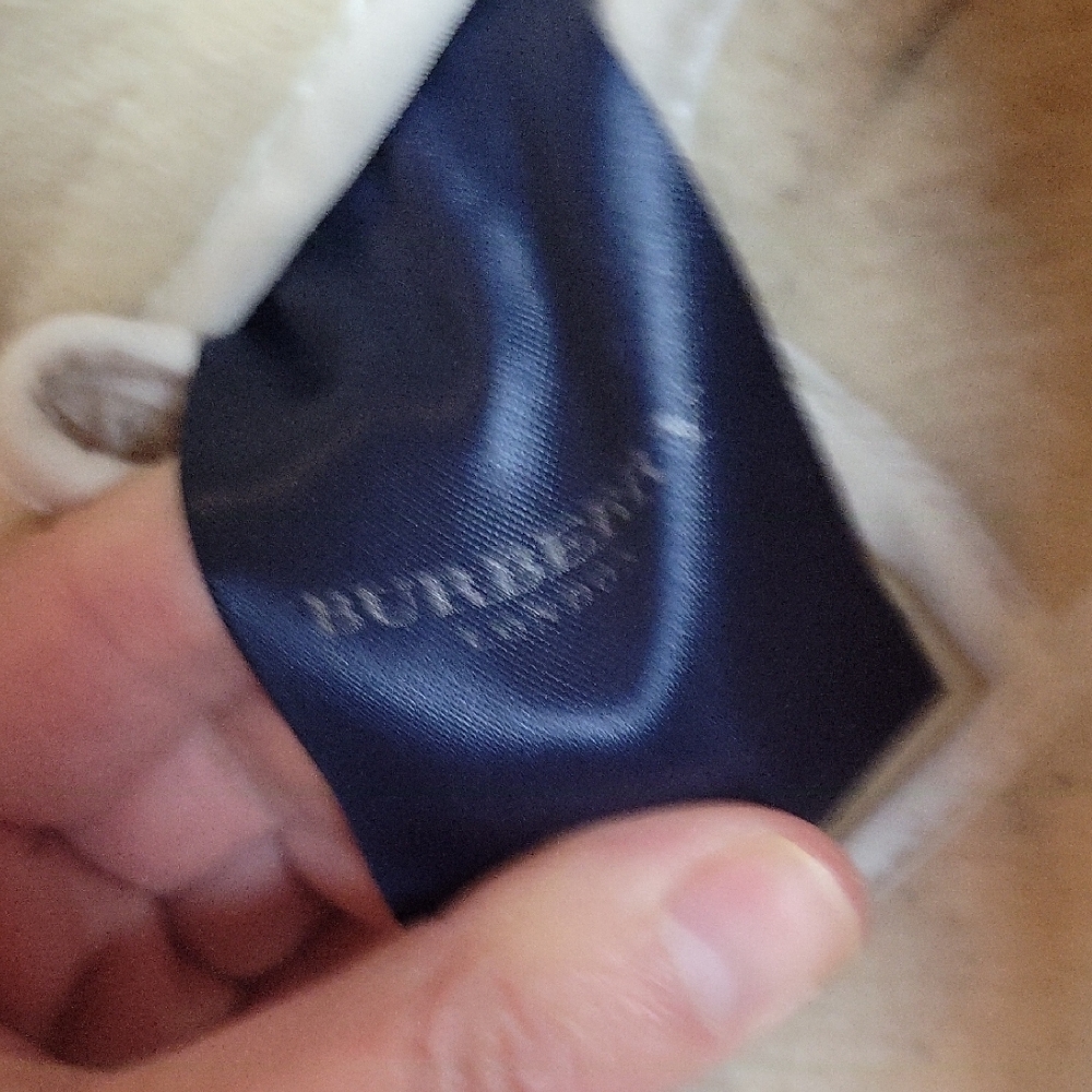 BURBERRY London Women's Cream Toggle Coat Wool Fits US size 2 - Picture 10 of 12